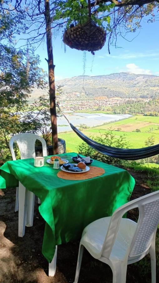 Mini Cabana Roca Glamping Suesca Eksteriør billede
